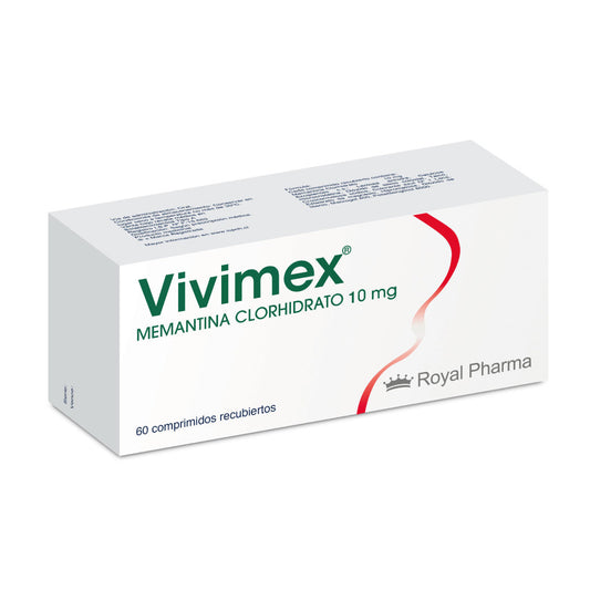 Vivimex Comprimidos 10 mg x 60 (Memantina)