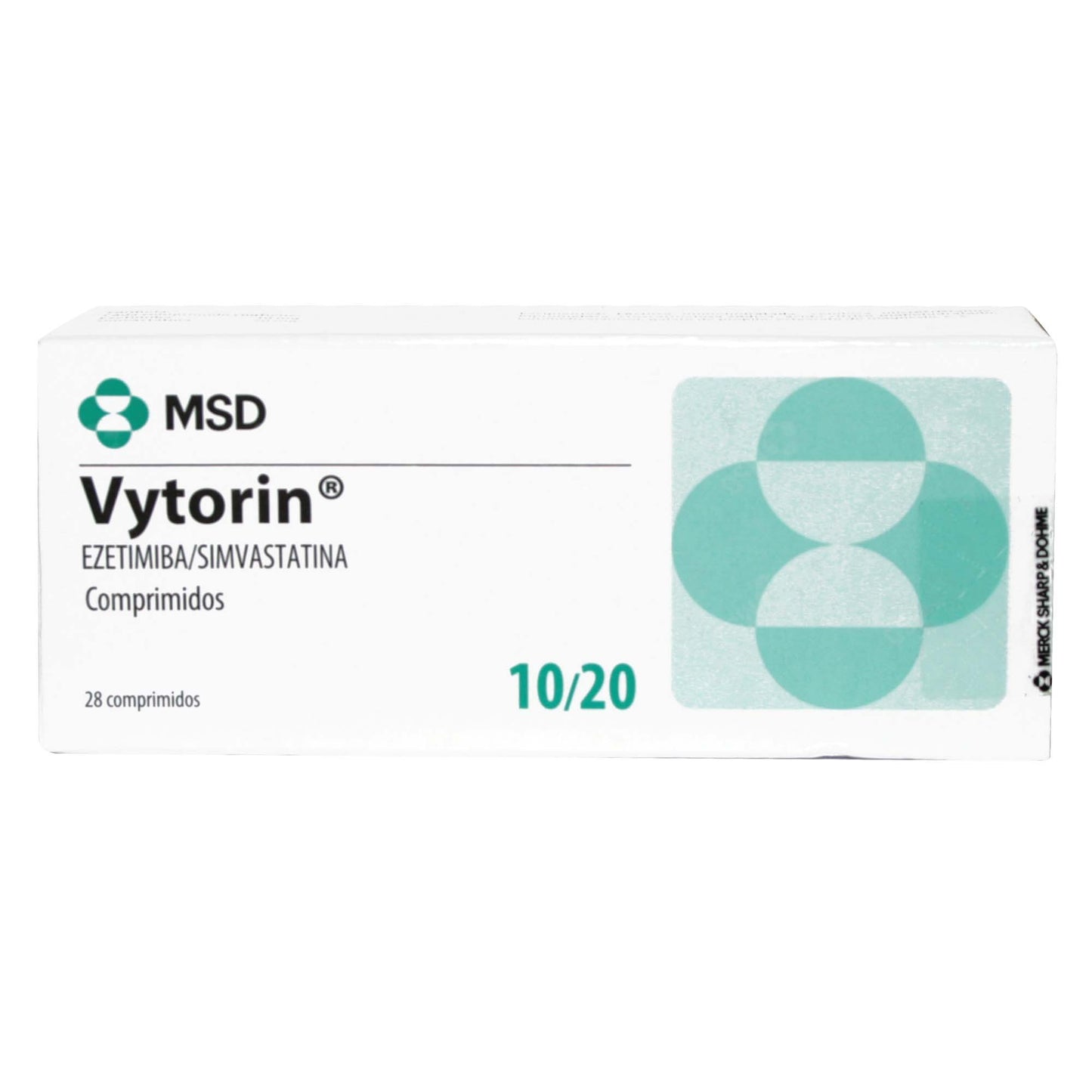 Vytorin Comprimidos 10/10 mg x 28 (Ezetimibe/Simvastatina)