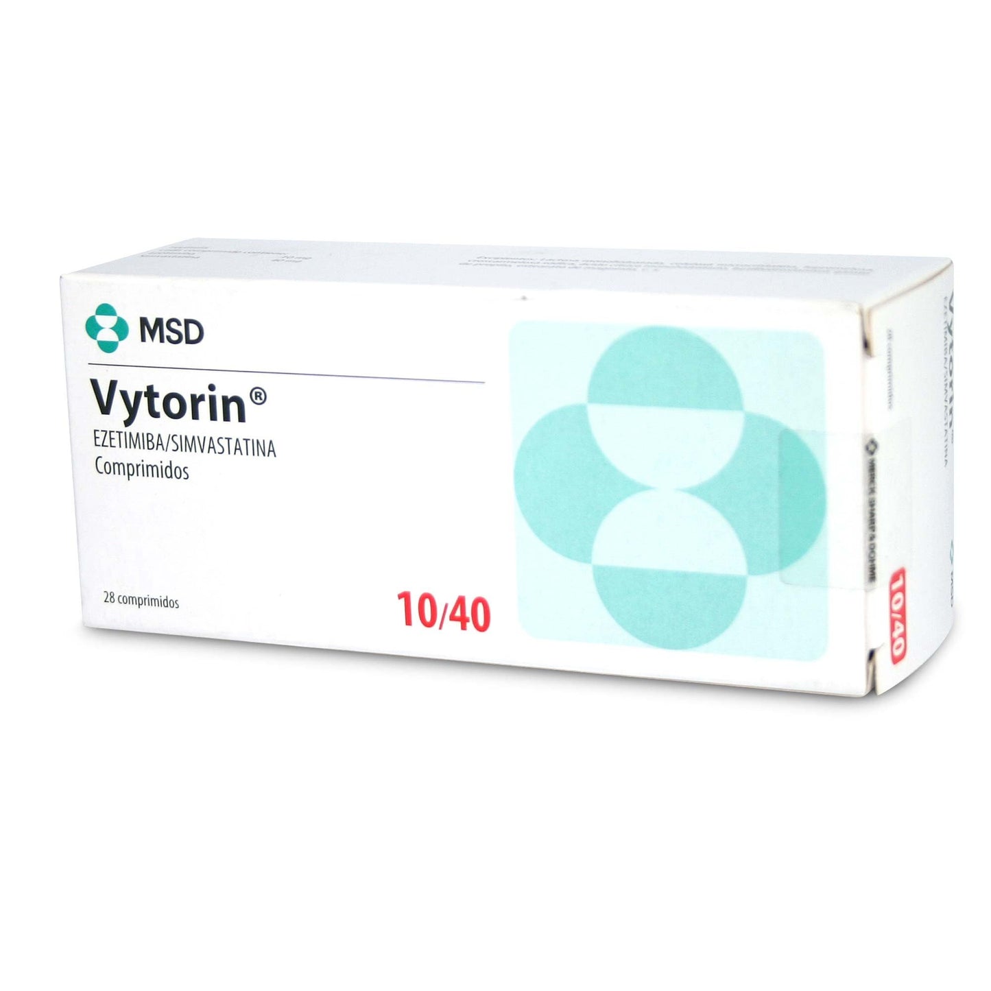 Vytorin Comprimidos 10/40 mg x 28 (Ezetimibe/Simvastatina)