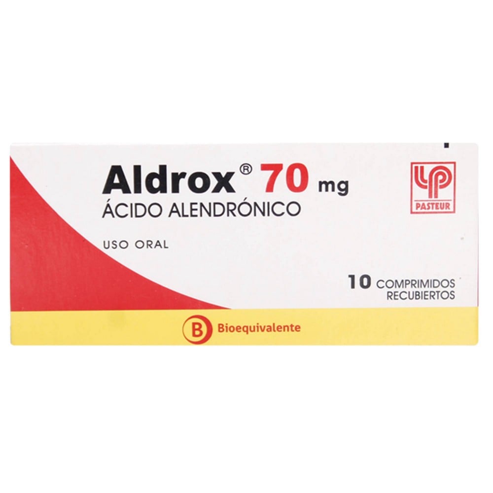 Aldrox Comprimidos 70 mg x 10 (Acido Alendronico)