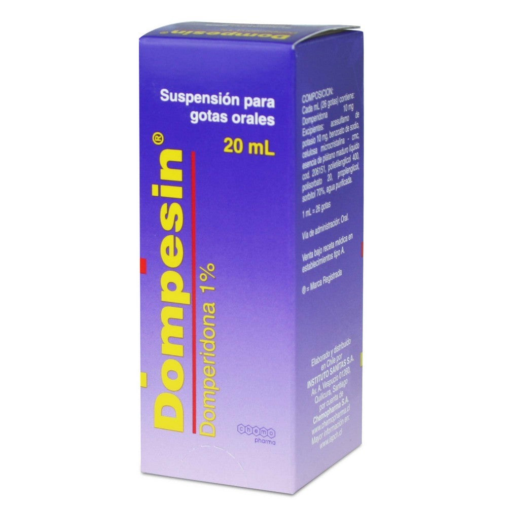 Dompesin Gotas 1% x 20 ml (Domperidona)