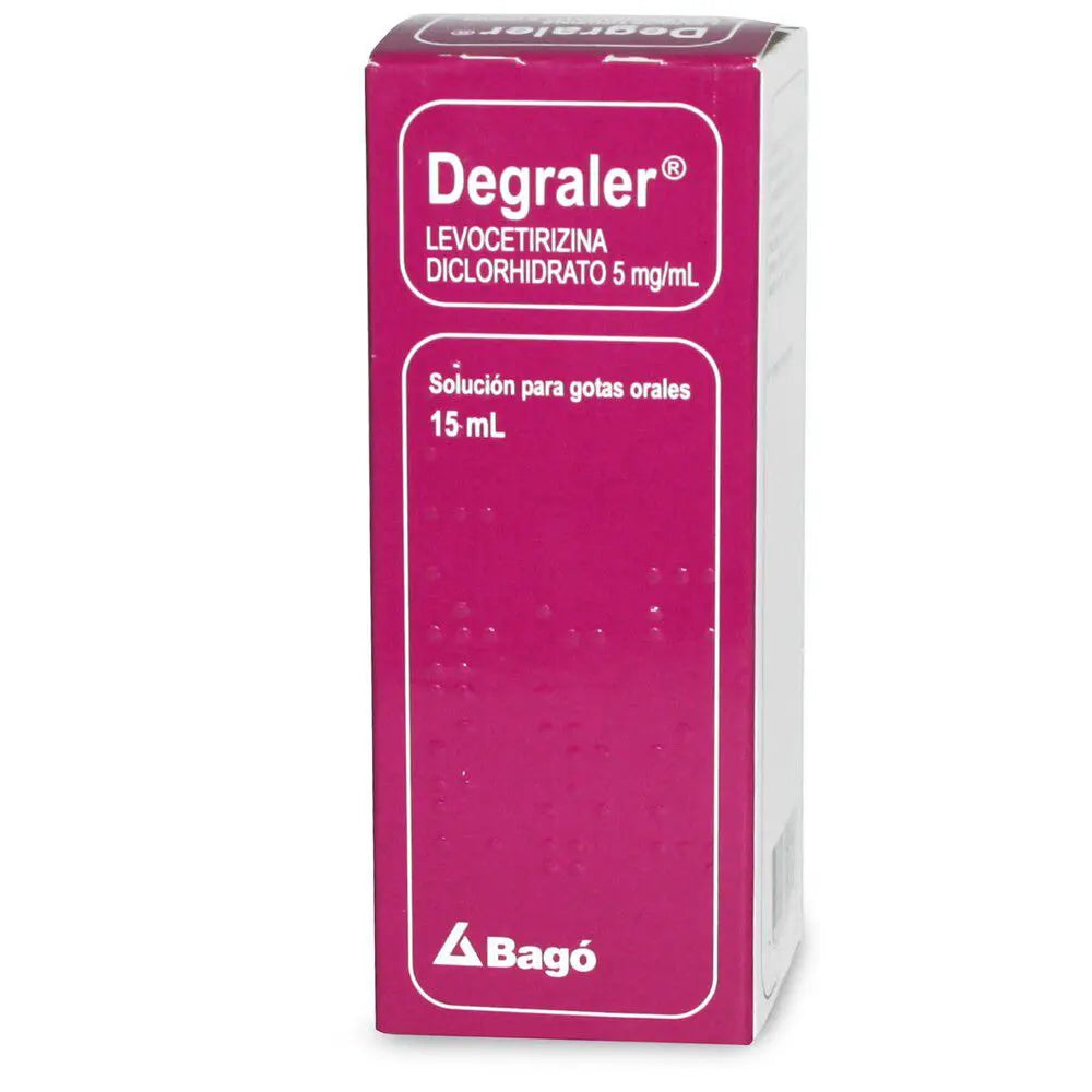 Degraler Gotas 5mg/ml x 15 ml (Levocetirizina)