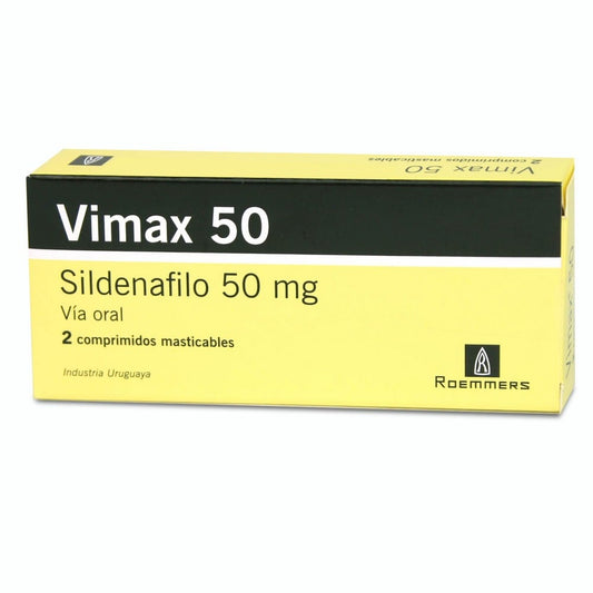 Vimax Comprimidos 50 mg x 2 (Sildenafil)