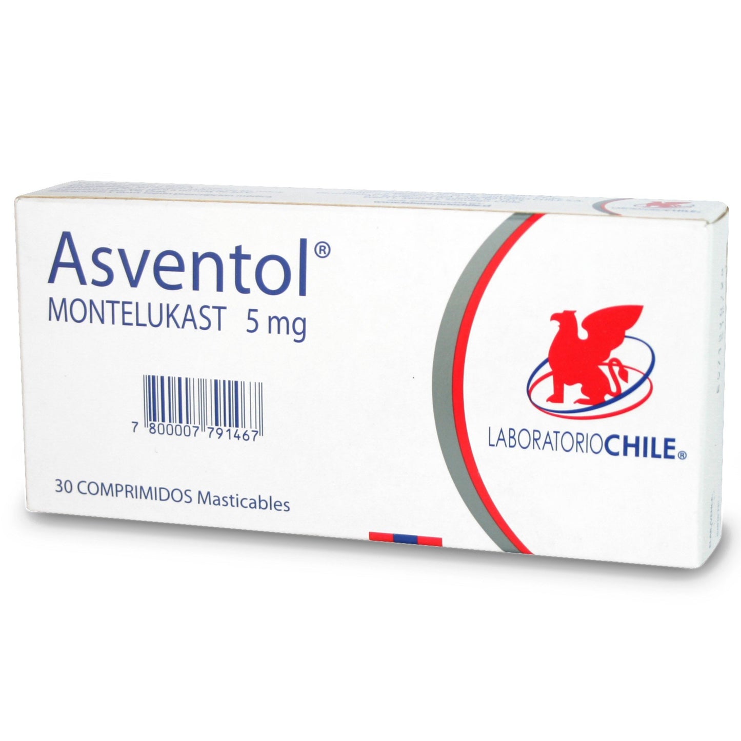 Asventol Comprimidos 5 mg x 30 (Montelukast)