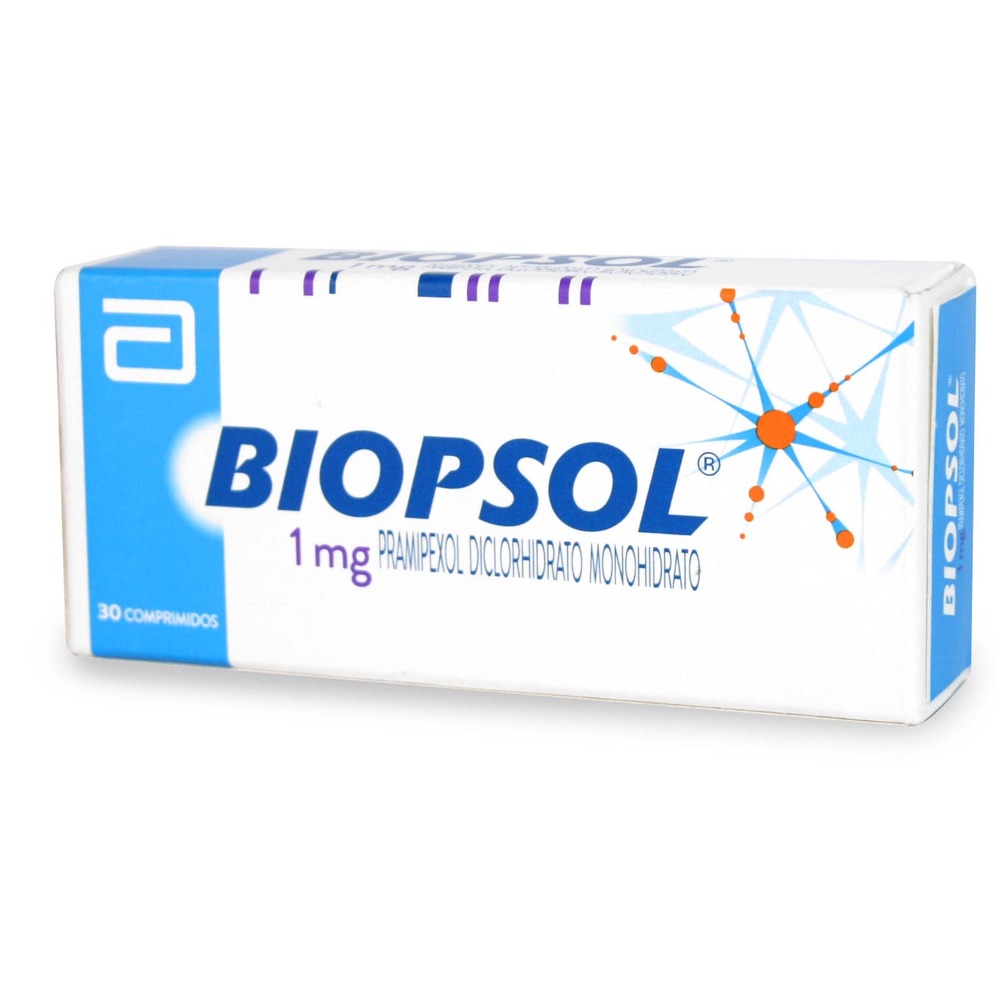 Biopsol Comprimidos 1 mg x 30 (Pramipexol)
