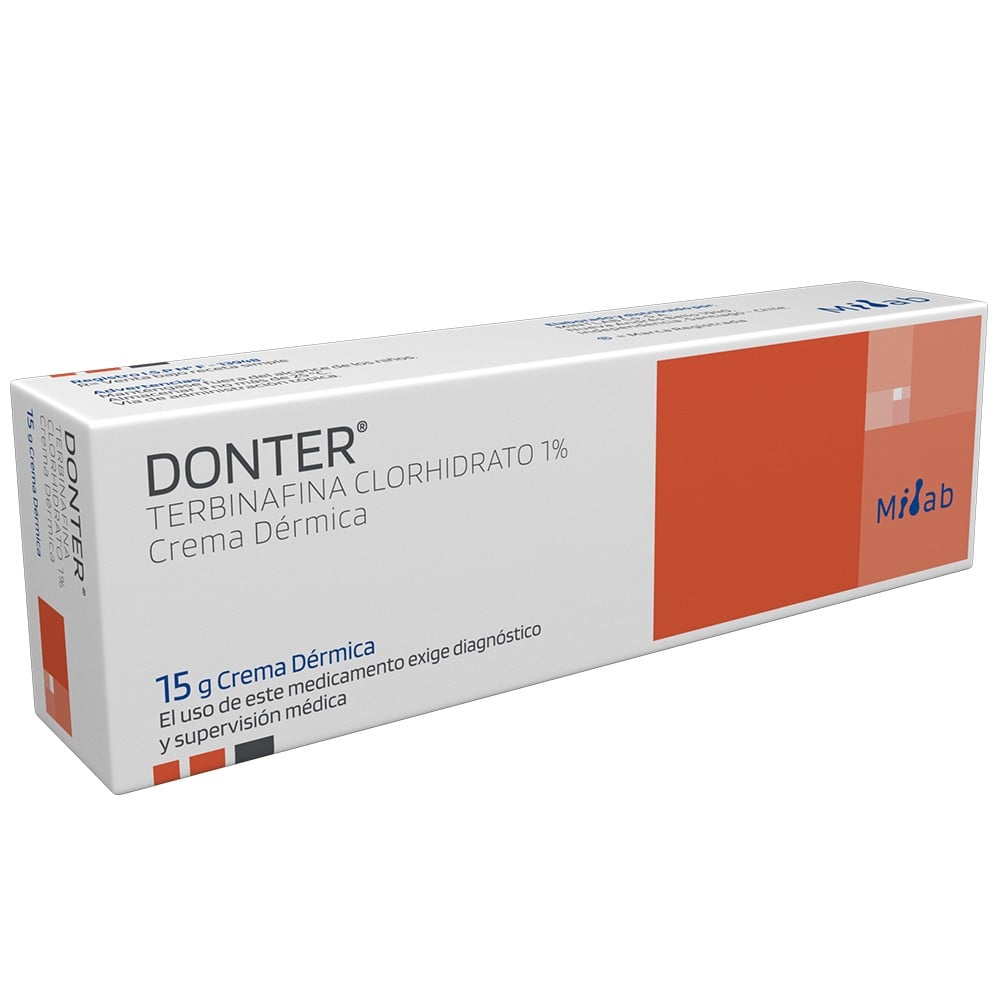 Donter Crema 1% x 15 Gr (Terbinafina)
