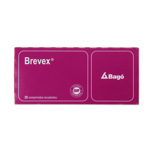 Brevex Comprimidos x 20 (Paracetamol/Clorzoxazona)