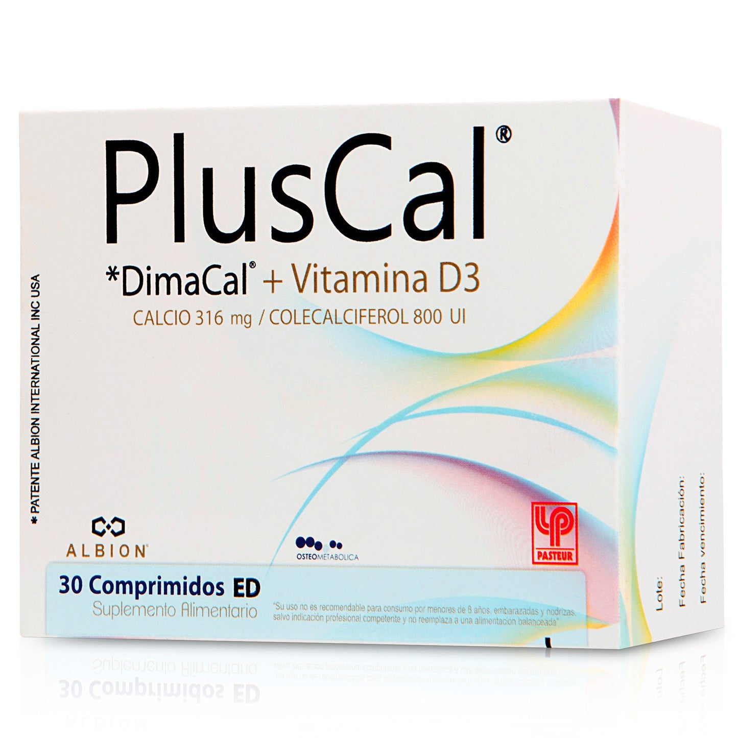 Pluscal Ed Comprimidos x 30 (Calcio+Vitamina D3)