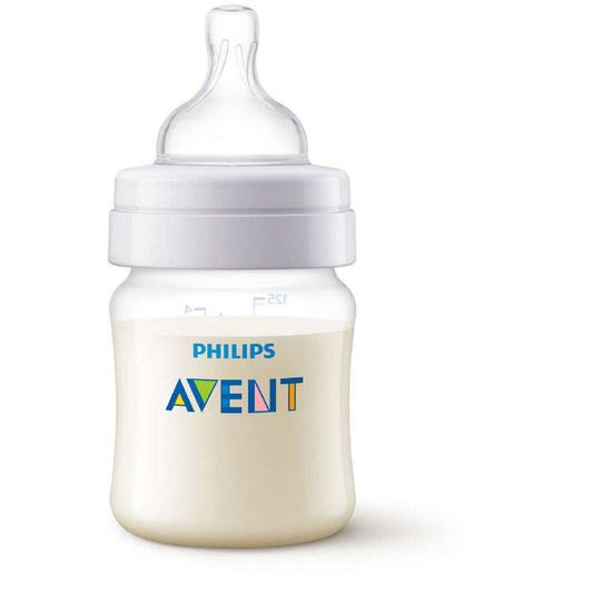 Avent Mamadera Anticolico Traslucida 0M+ x 125 ml