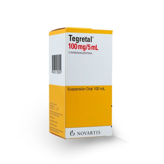 Tegretal Jarabe 100mg/5ml x 100ml (Carbamazepina)