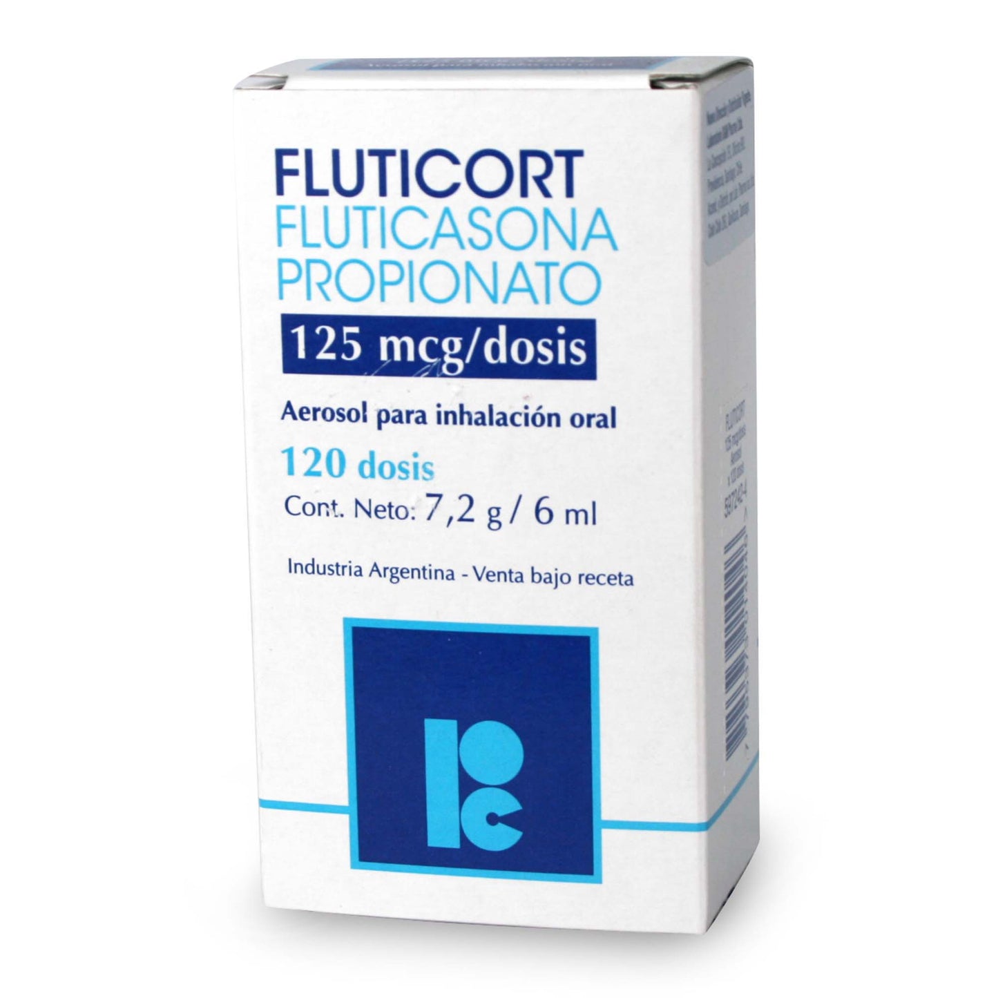 Fluticort Inh 125 mcg x 120 Dss (Fluticasona)