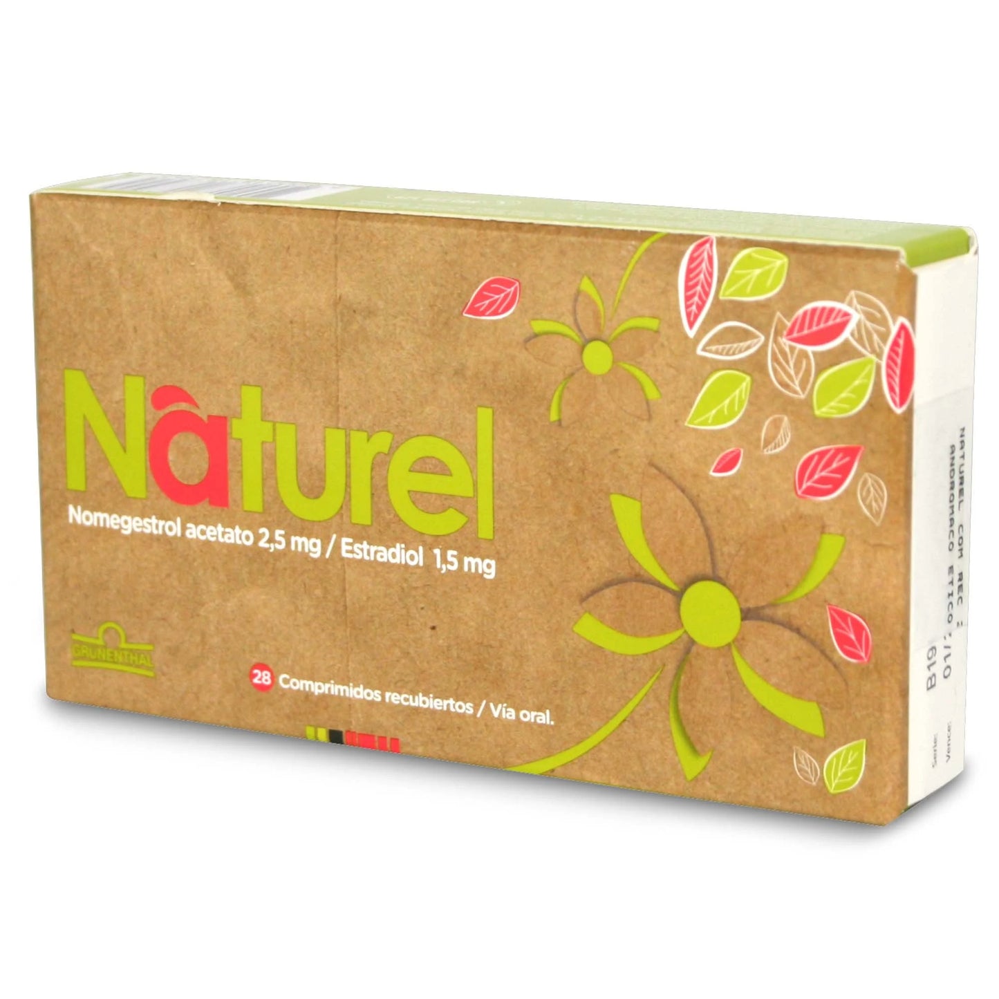 Naturel Comprimidos x 28 (Nomegestrol/Estradiol)
