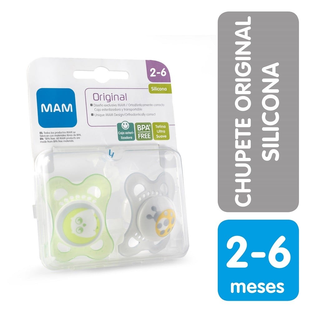 Mam Chupete x 2 Perfect 0-6 Meses Silic