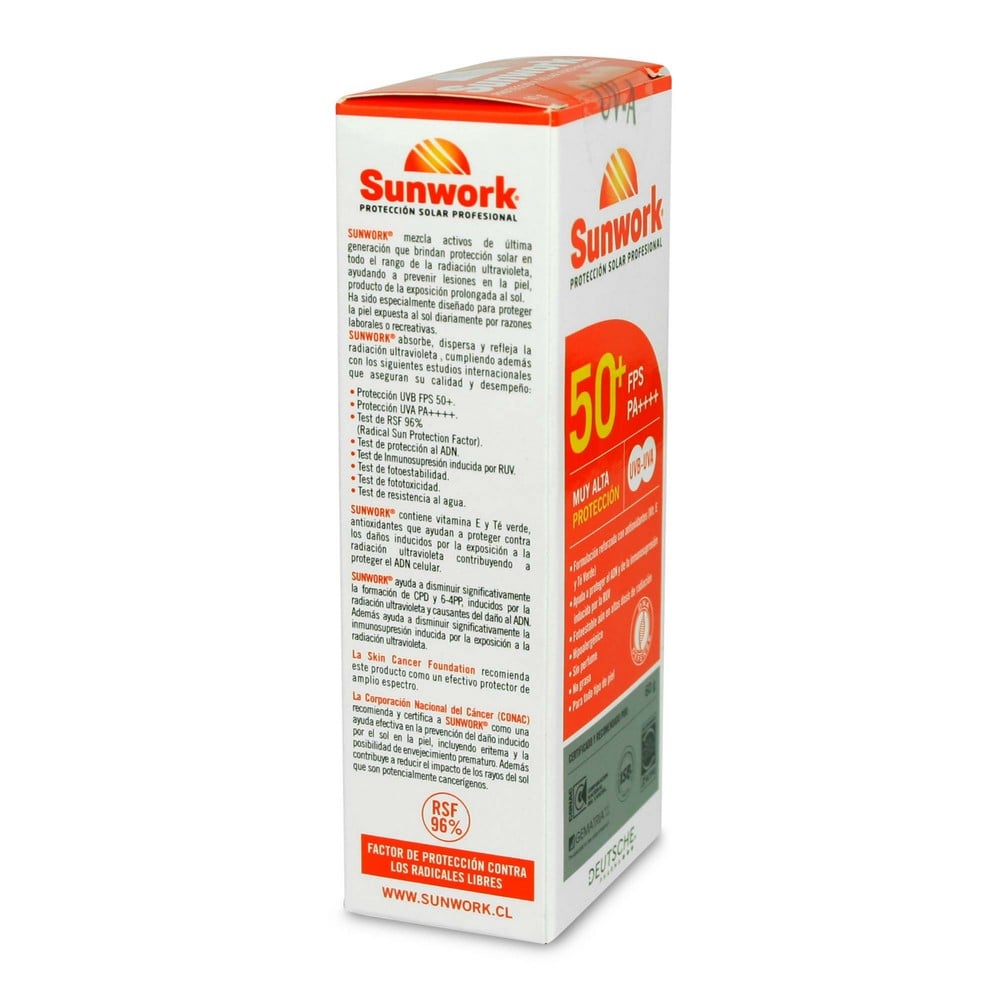 Sunwork Daily Fps50+ x 60 Gr (Proteccion Solar)