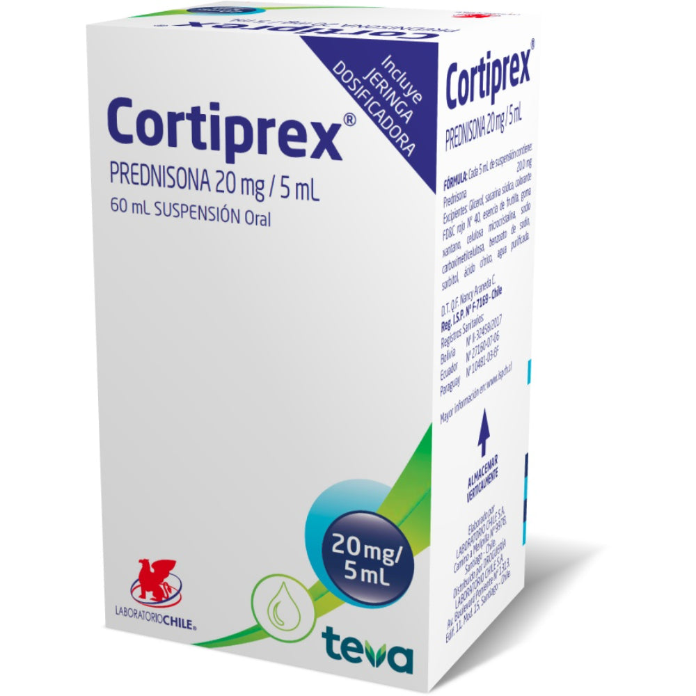 Cortiprex Sus 20 mg x 60 ml (Prednisona)