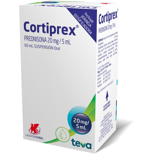 Cortiprex Sus 20 mg x 60 ml (Prednisona)
