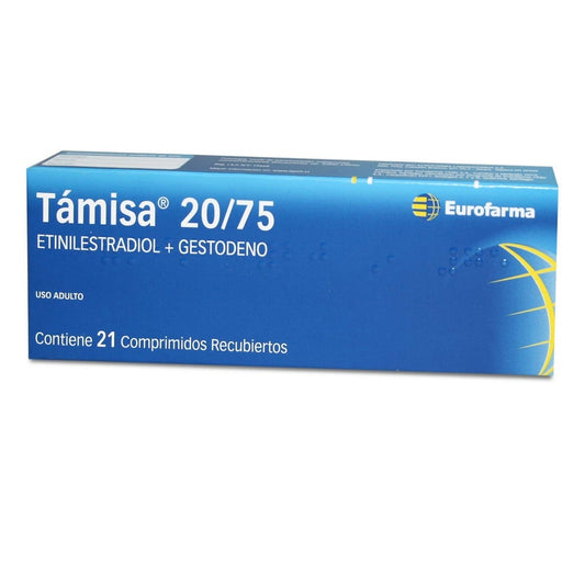 Tamisa Comprimidos 20/75 mg x 21 (Gestodeno/Etinilestradiol)