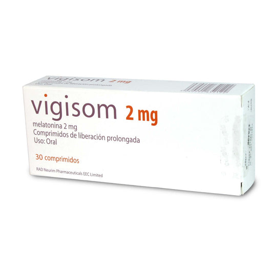 Vigisom Lp Comprimidos 2 mg x 30 (Melatonina)