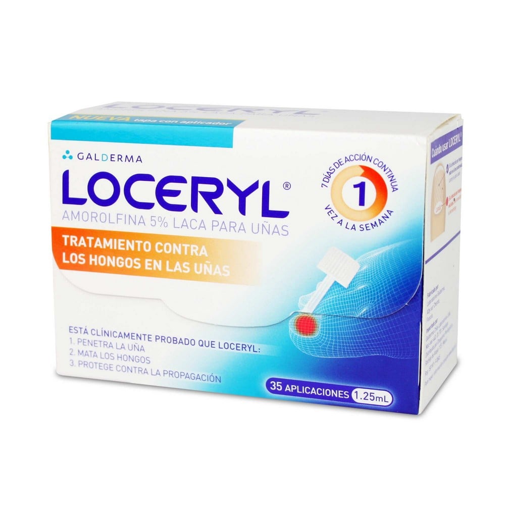Loceryl Laca 5% x 1,25 ml (Amorolfina)