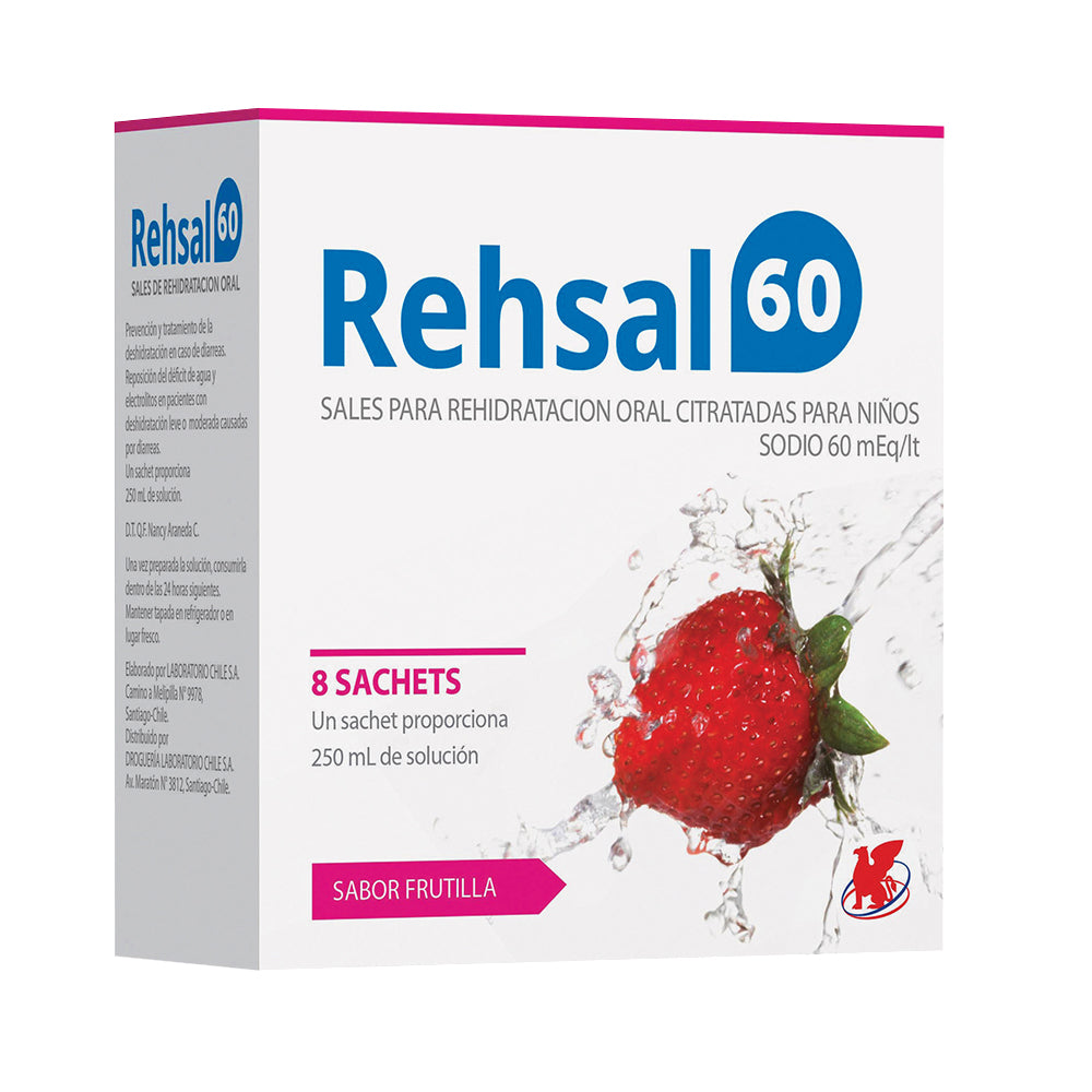 Rehsal-60 Sobres x 8 (Sales De Hidratacion)