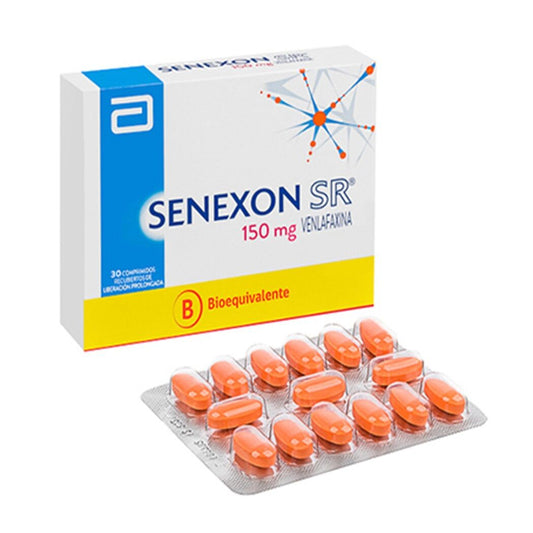 Senexon Sr Comprimidos 150 mg x 30 (Venlafaxina)