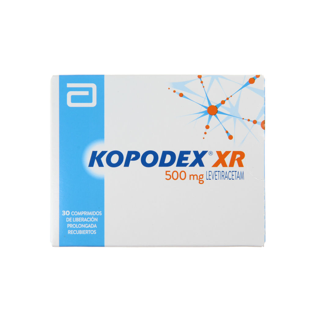 Kopodex Xr Comprimidos 500 mg x 30 (Levetiracetam)