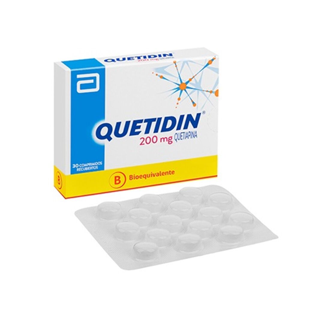 Quetidin Comprimidos 200 mg x 30