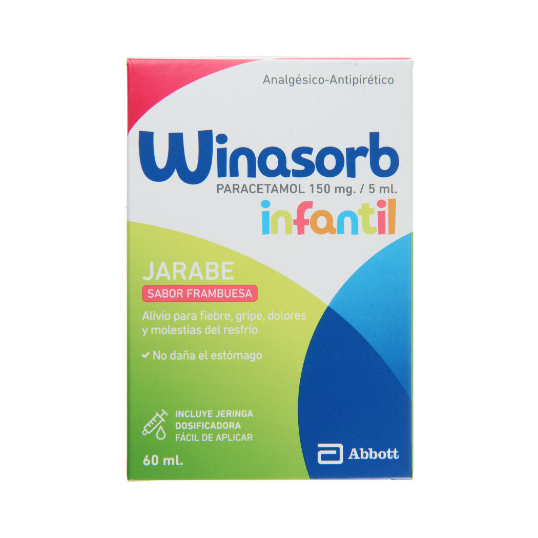 Winasorb Jarabe 150mg/5ml x 60 ml (Paracetamol)