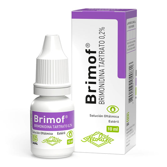 Brimof Gotas Oftálmica x 10 ml (Brimonidina)