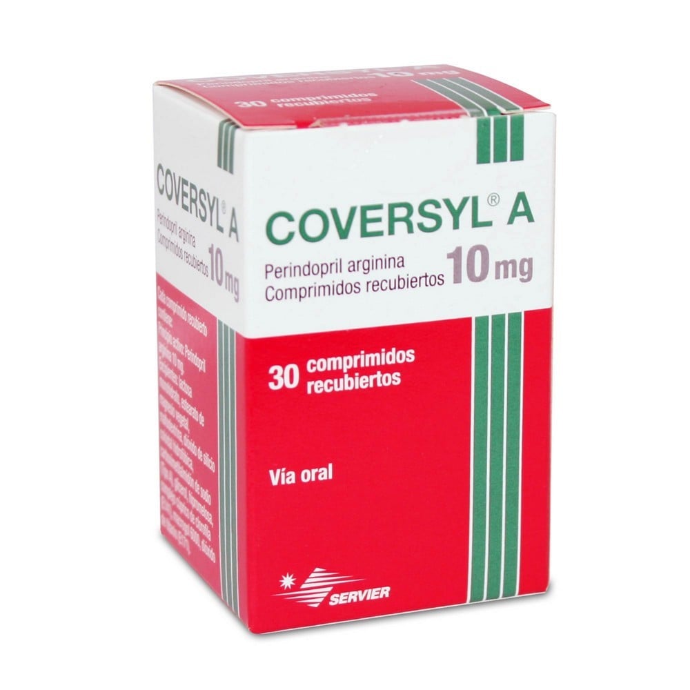 Coversyl Comprimidos 10 mg x 30 (Perindopril)
