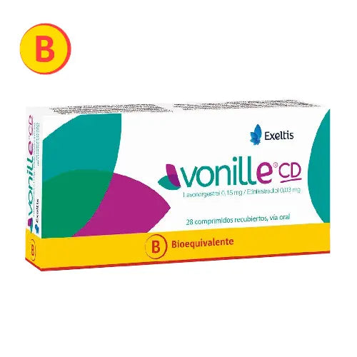 Vonille Cd Comprimidos x 28 (Levonorgestrel/Etinilestradiol)
