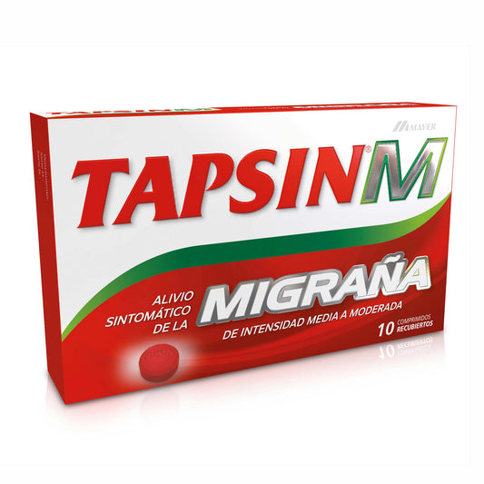Tapsin Migrana Comprimidos x 10 (Ac. Acetilsalic/Cafeina/Paracetamol)