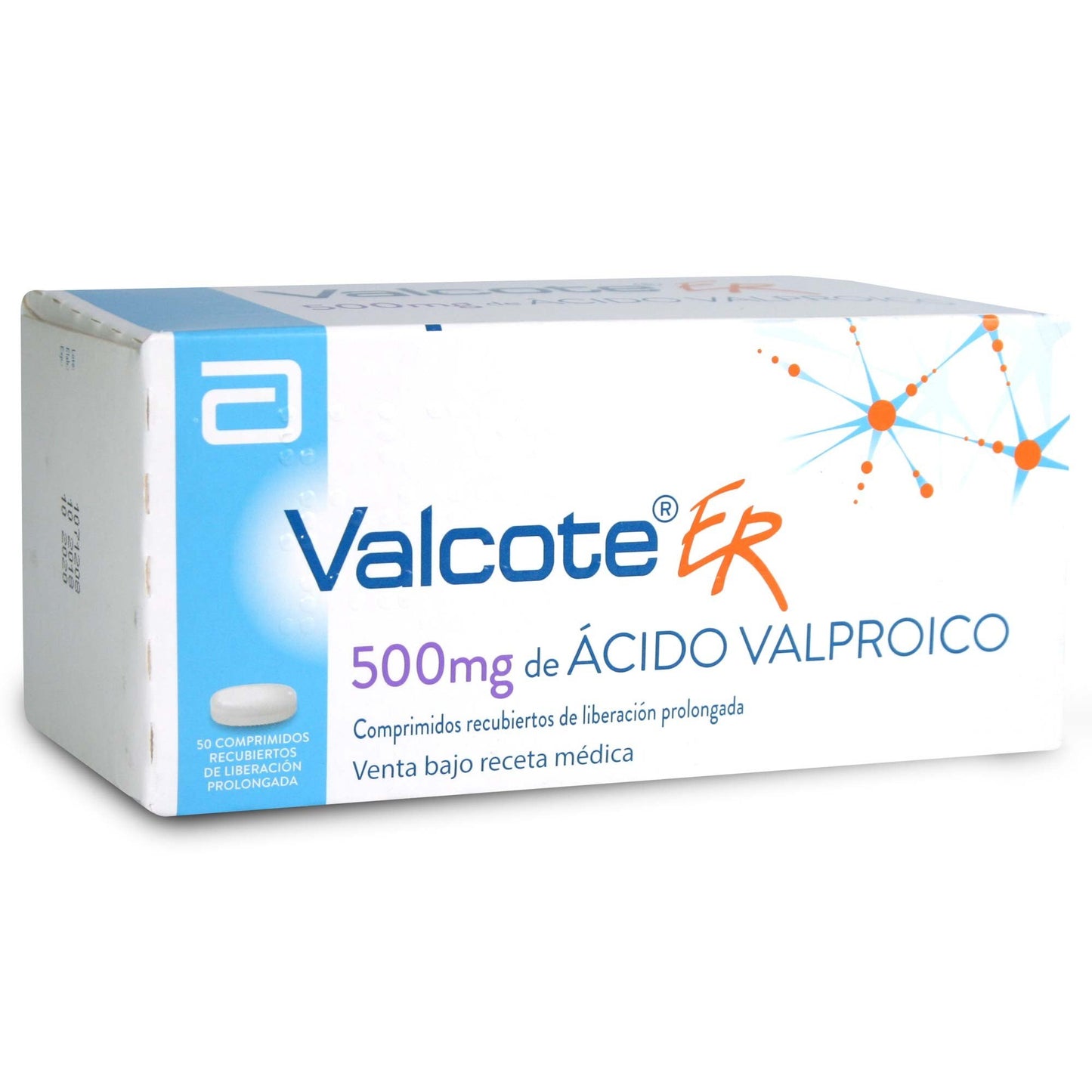 Valcote-Er Comprimidos 500 mg x 50 (Acido Valproico)