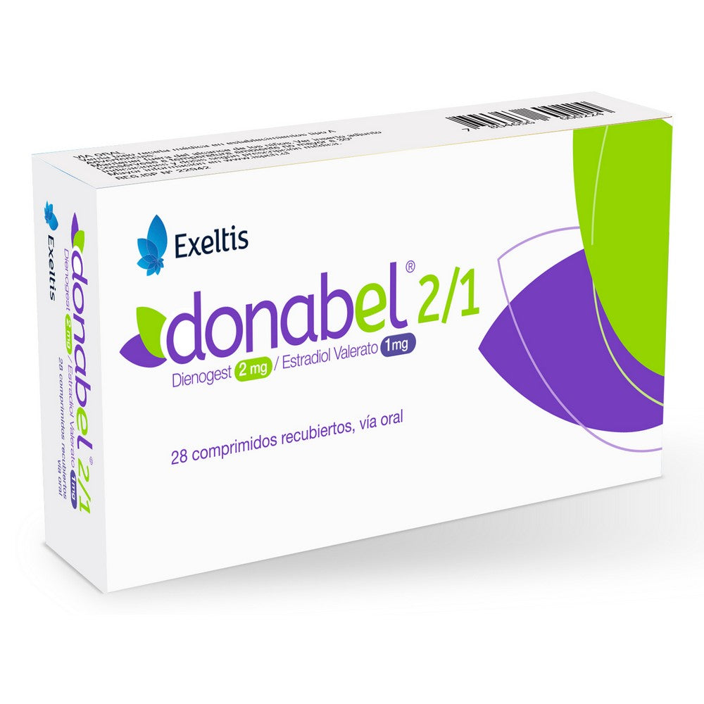 Donabel Comprimidos 2/1 x 28 (Dienogest/Estradiol Valerato)