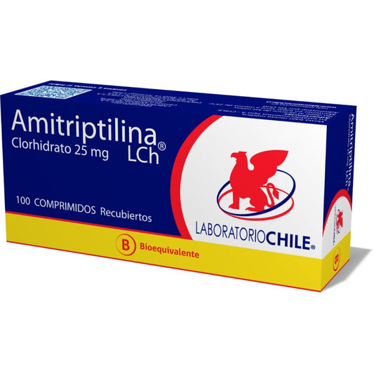 Amitriptilina Comprimidos 25 mg x 100 Chile