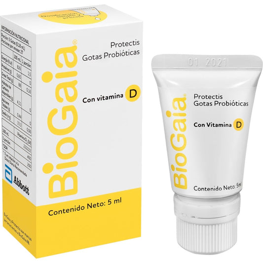 Biogaia D Gotas x 5 ml (Lactobacillus Reuteri Dsm + Vit D3)