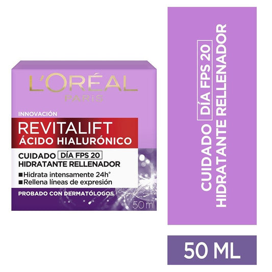 Loreal Crema Dia Revitalift Acido Hialuronico x 50 ml (Cuidado Facial)