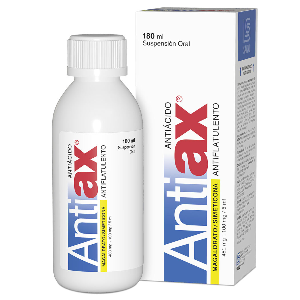 Antiax Sus x 180 ml (Magaldrato / Simeticona)