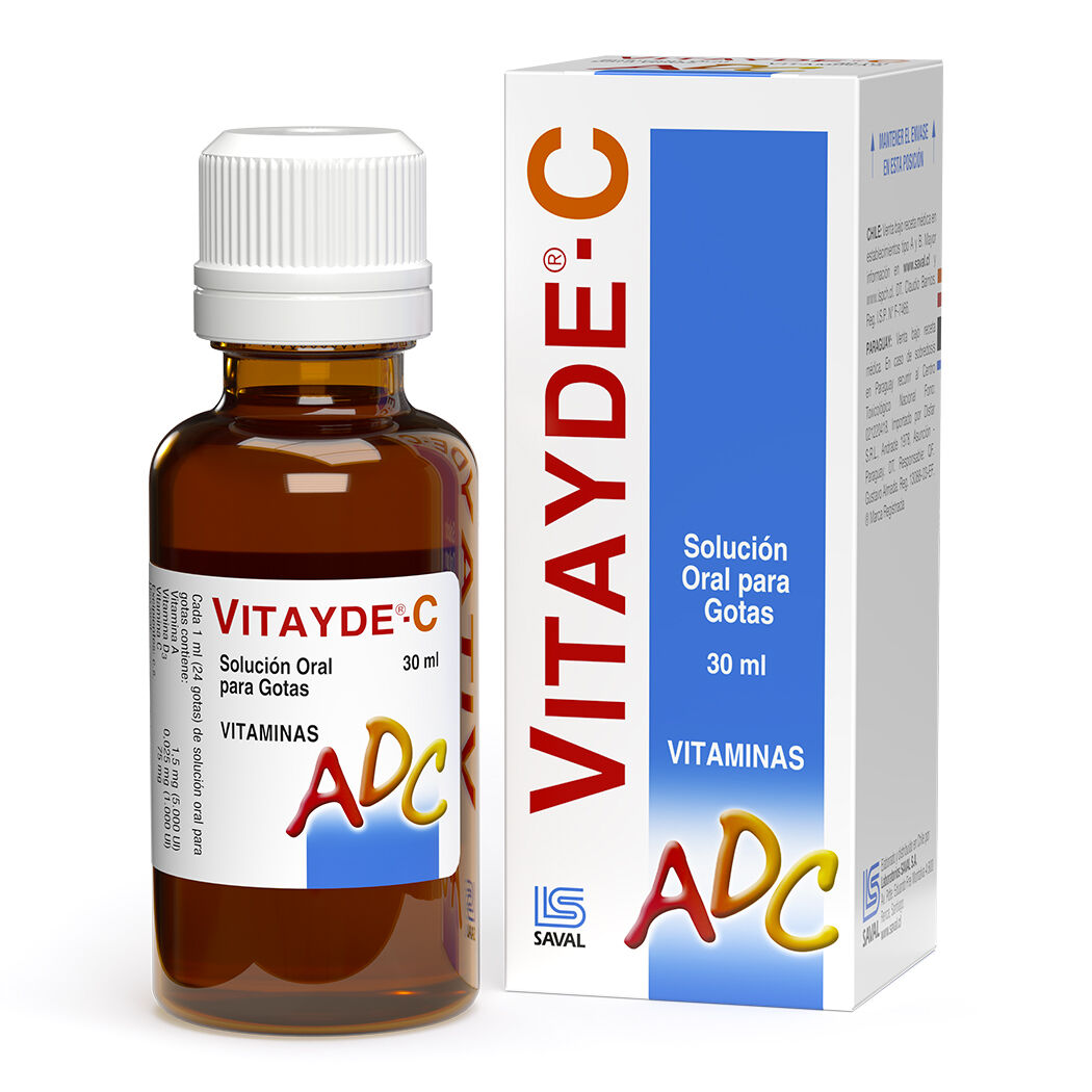 Vitayde-C Gotas x 30 ml (Vita/Vitc/ Vitd)