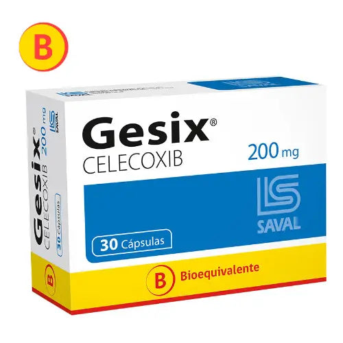 Gesix Cápsulas 200 mg x 30 (Celecoxib)
