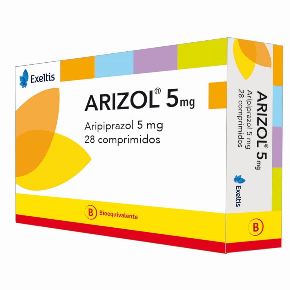 Arizol Comprimidos 5 mg x 28 Exeltis (Aripiprazol)