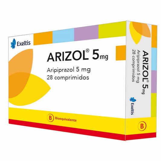 Arizol Comprimidos 5 mg x 28 Exeltis (Aripiprazol)