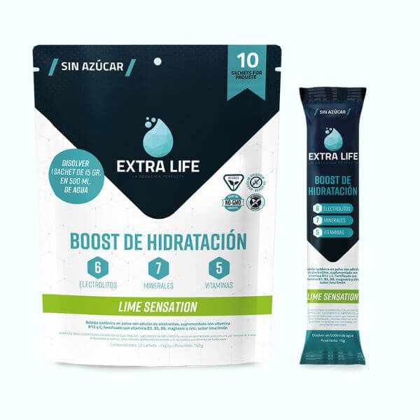 Extra Life Doypack Lime Sensation x 10 Sachets