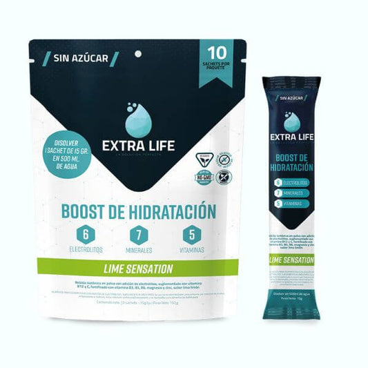 Extra Life Doypack Lime Sensation x 10 Sachets