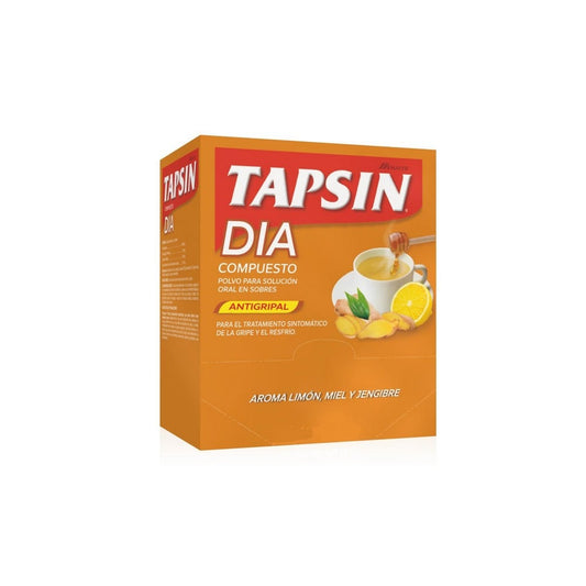 Tapsin Caliente Noche Sobres x 6 (Parac/Cafeina/Clorfenamina)