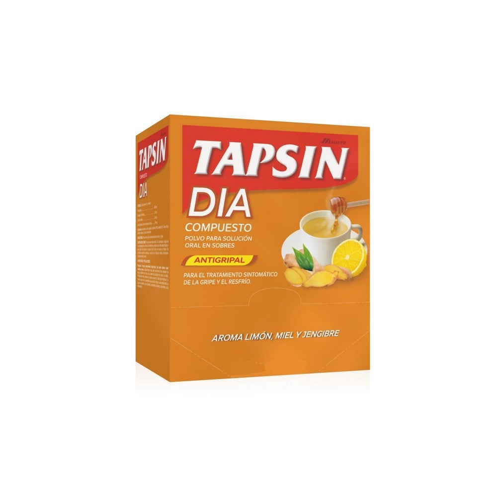 Tapsin Caliente Dia Sobres x 6 (Parac/Cafeina/Clorfenamina)