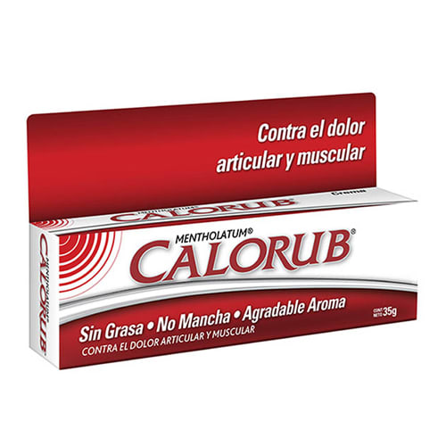 Calorub Crema x 35 Gr (Mentol/Salicilato De Metilo)