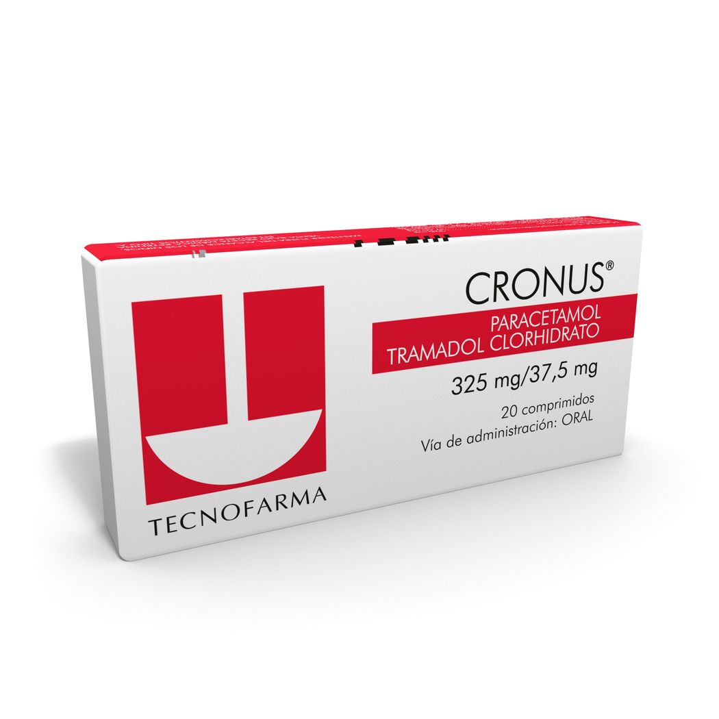 Cronus Comprimidos x 20 (Tramadol+Paracetamol)