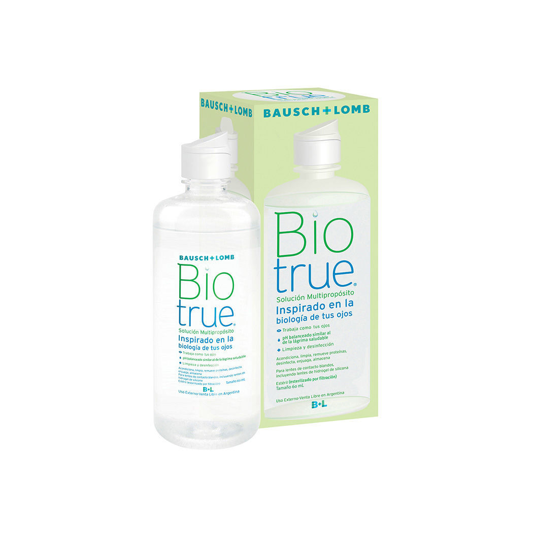 Biotrue Solución x 60 ml (Solucion Lentes Contacto)