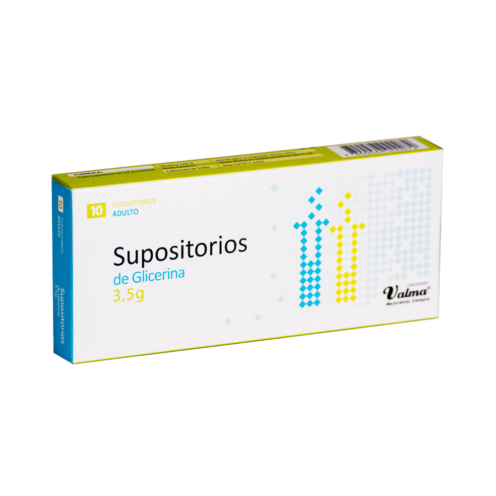 Supositorio De Glicerina Adl 3 Gr x 10 Valma